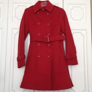 Red Winter Coat